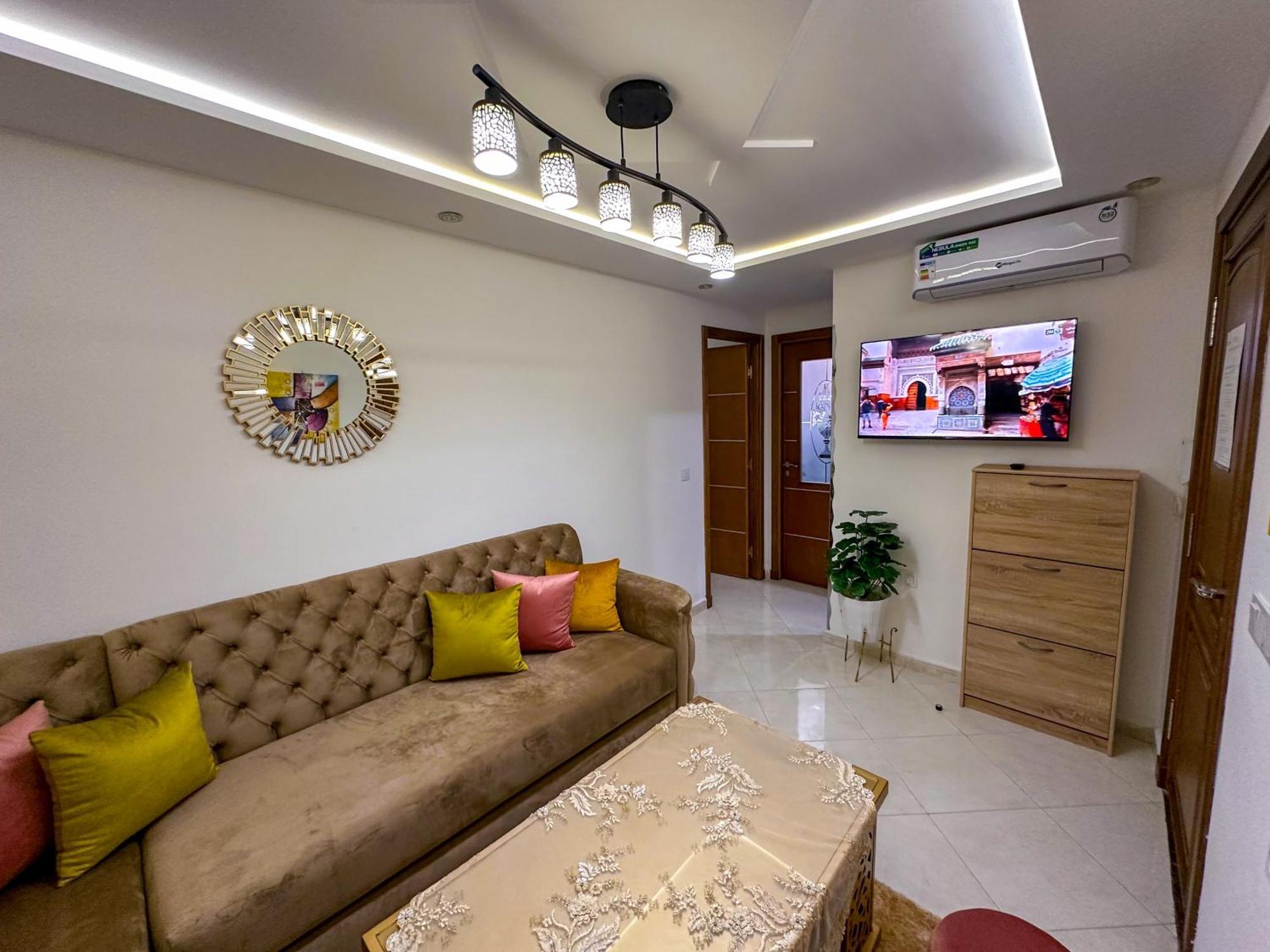 Elite Holiday Home - Luxury & Centric Flat طنجة المظهر الخارجي الصورة