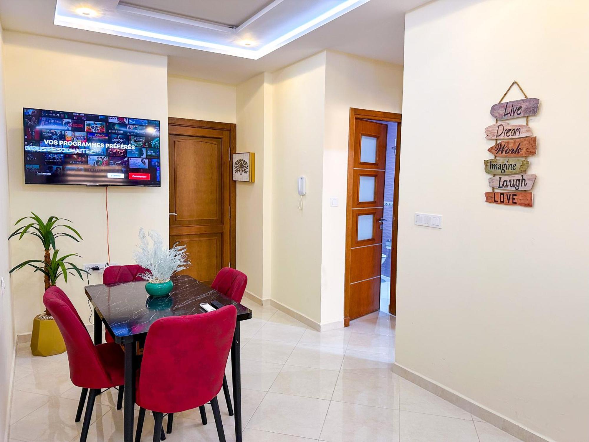 Elite Holiday Home - Luxury & Centric Flat طنجة المظهر الخارجي الصورة